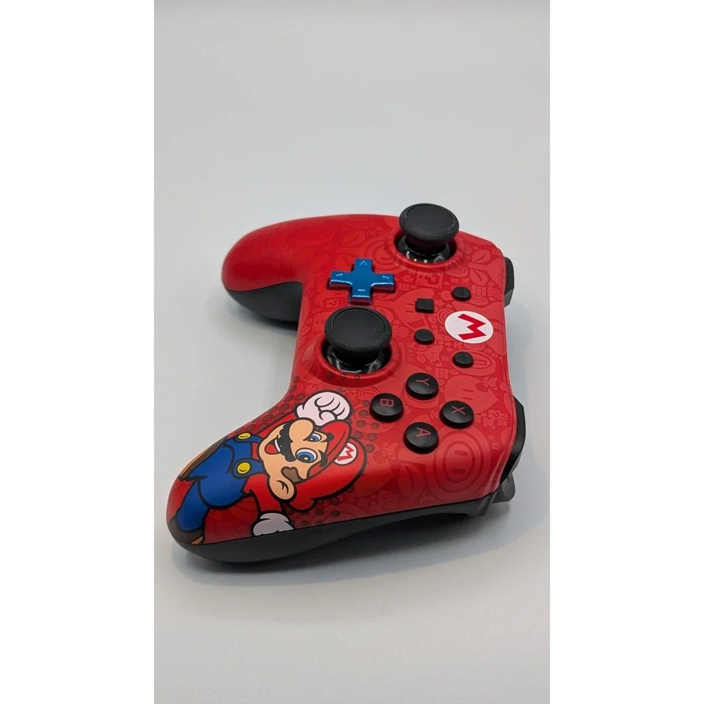 PowerA Super Mario Wired Controller Red 10ft Ergonomic Detachable USB for Switch